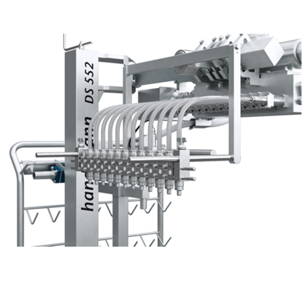 DDS 552 For multi-lane dosing and filling with accurate weights onto dough sheets.